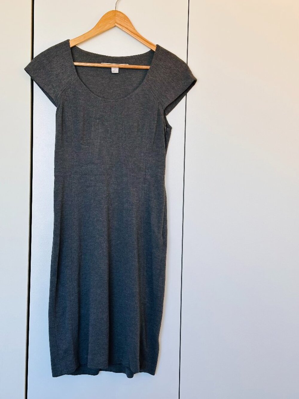 DVF Grey Sheath Dress - US Size 2